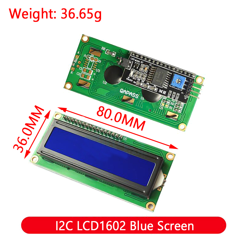 وحدة LCD الأزرق شاشة خضراء لار - مراجعة Lcd 1602 وسعره